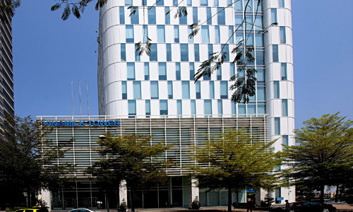 Trụ sở chính Công ty Cổ phần sữa Việt Nam (Vinamilk) tại TP.Hồ Chí Minh.