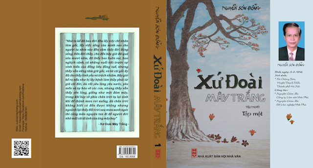 Bìa sách tiểu thuyết Xứ Đoài mây trắng