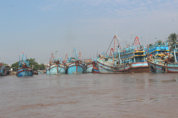 tàu thuyền ở Bến Tre có thể ra khơi trở lại từ sau 11 giờ ngày 26/12