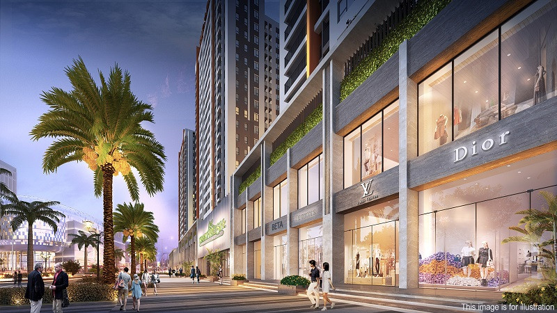 Khu ki - ốt thương mại The K – Park