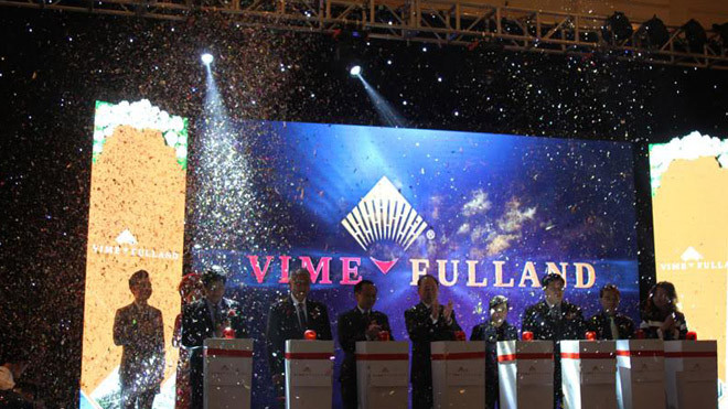Lễ nhấn nút ra mắt thương hiệu bất động sản Vimefulland