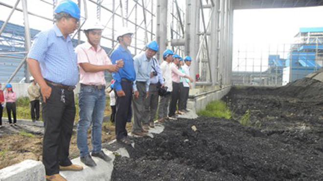 Duyên Hải 1 mời đại diện nhân dân địa phương vào kiểm tra môi trường nhà máy