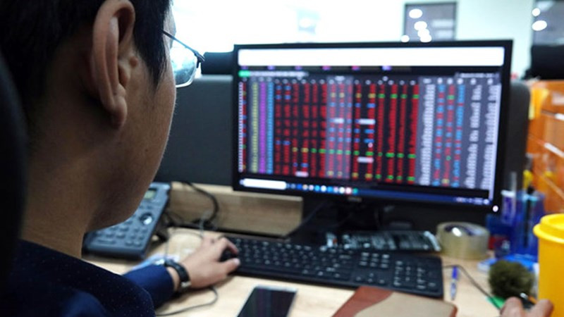 Chỉ số Vn-Index lao dốc phiên thứ 2 liên tiếp. Ảnh minh hoạ ​