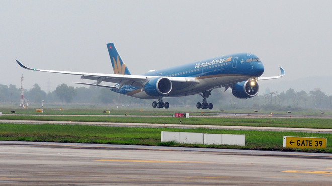 Vietnam Airlines nhận máy bay Airbus A350 thứ 5