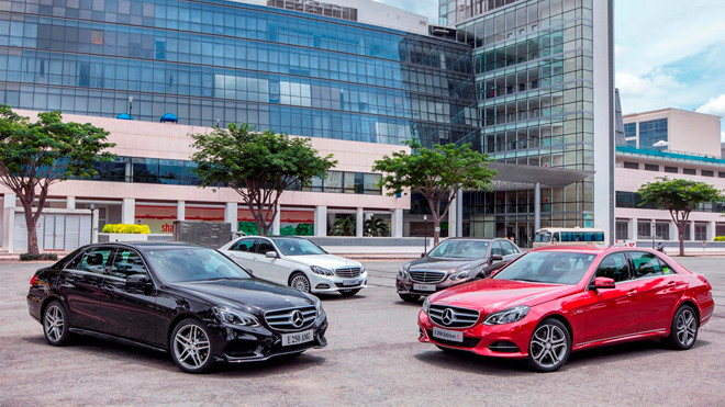 Vén màn phiên bản đặc biệt của E-Class tại Mercedes Fashion Week 2015
