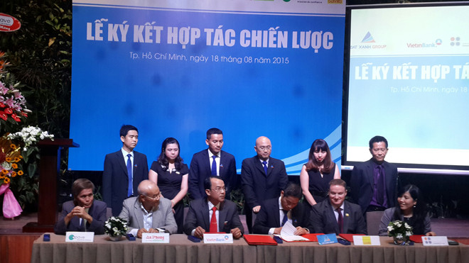 Quảng cảnh lễ ký kết