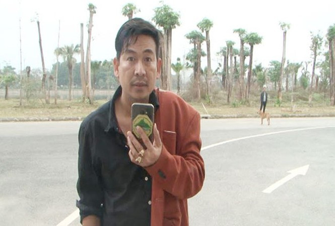 Trần Đình Sang thường phát trực tiếp hình ảnh về cảnh sát giao thông.