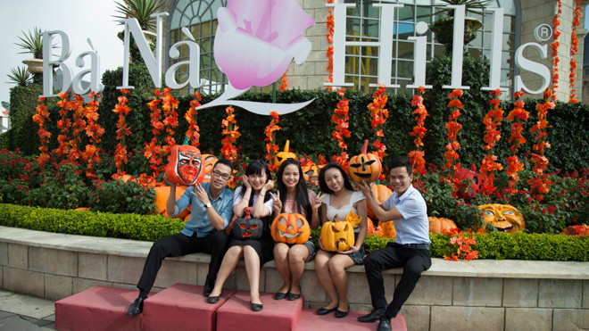 Lệ hội Halloween trên ngọn đồi huyền bí Bà Nà Hills 