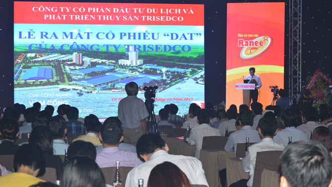 Công ty Trisedco – thành viên của Tập đoàn Sao Mai tổ chức lễ ra mắt cổ phiếu DAT 