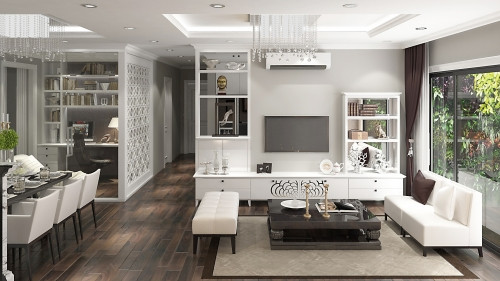 Nội thất căn hộ dự án Riverside Garden