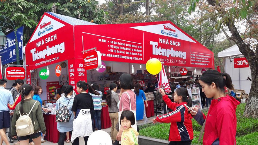 Nhà sách Tiền Phong tích cực tham gia hội sách và ngày hội sản phẩm