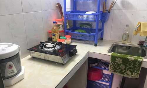 Căn phòng gây tranh cãi của chàng trai Lê Xuân Trường. Ảnh: FBNV.