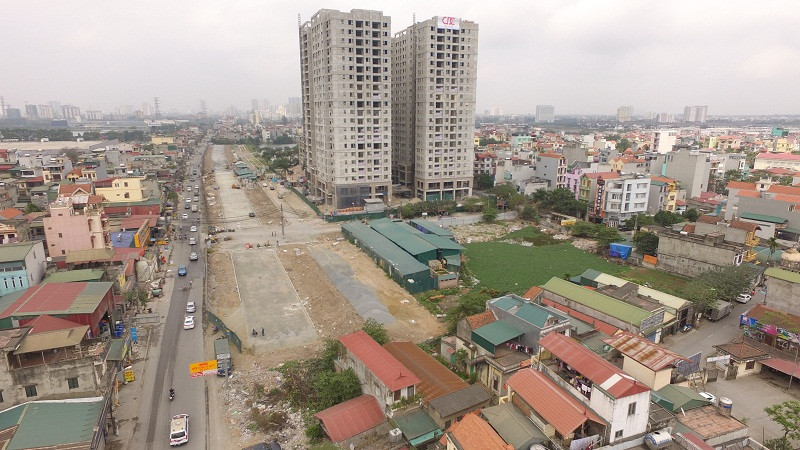 Đường Tam Trinh mở rộng, nhiều dự án BĐS hưởng lợi