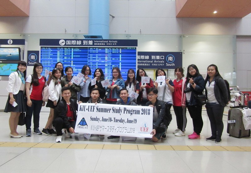 Sinh viên UEF hào hứng khởi đầu tuần lễ học tập tại Nhật Bản