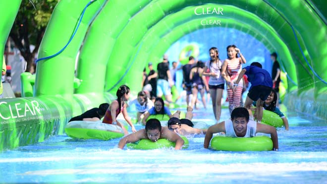 Đường trượt Clear – Sự kiện giải trí đẳng cấp quốc tế 
