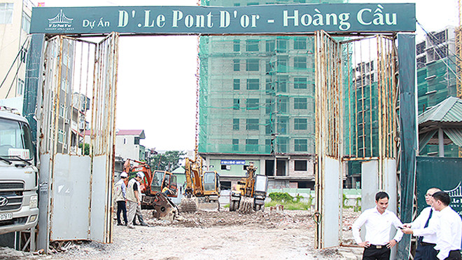  Rút ngắn thời gian thi công dự án D’.Lepontd’or – Hoàng Cầu