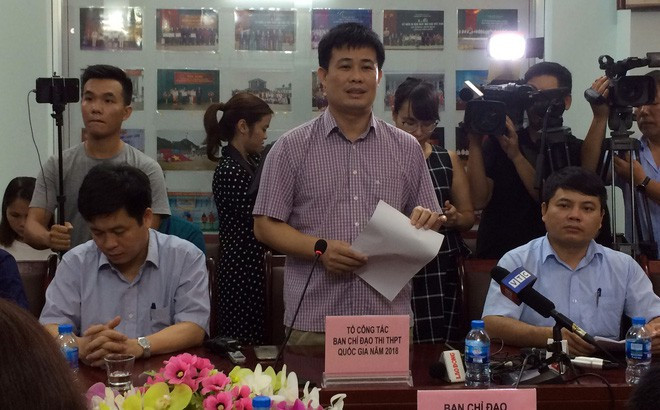 Ông Sái Công Hồng, Phó Cục trưởng Cục Kiểm định chất lượng giáo dục (Bộ GD&ĐT). Ảnh: Hoàng An.