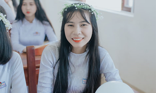 Trần Thị Cẩm Thanh đạt 26,25/30 điểm trúng tuyển vào ĐH Duy Tân