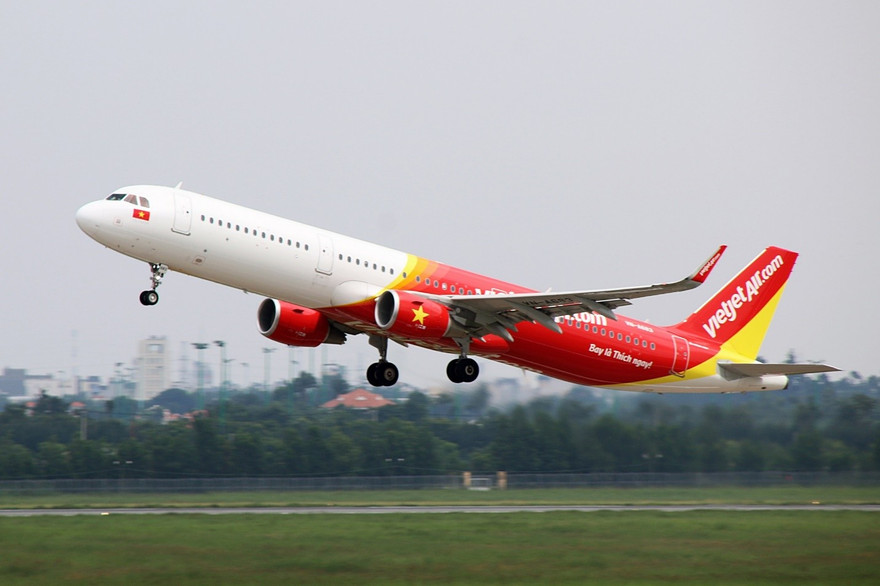 Tàu bay mới hiện đại của Vietjet năm thứ tư liên tiếp đồng hành cùng các cô gái trên hành trình chinh phục vương miện cao quý.