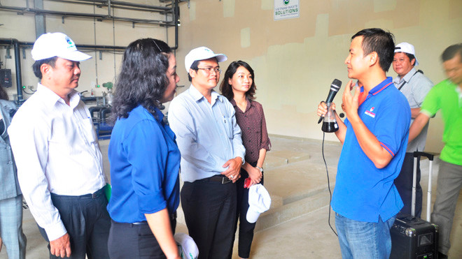 Đoàn công tác Hội đồng nhân dân TPHCM đi khảo sát thực tế tại VWS.