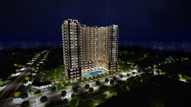 Kingsway Tower nằm trên diện tích rất rộng