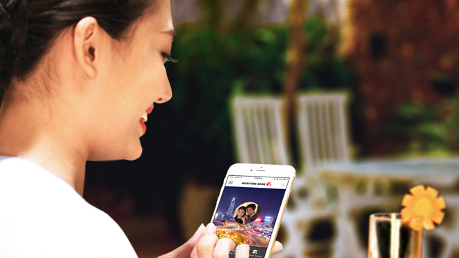 Gia tăng bảo mật và tiện ích khi sử dụng Mobile App của Maritime Bank