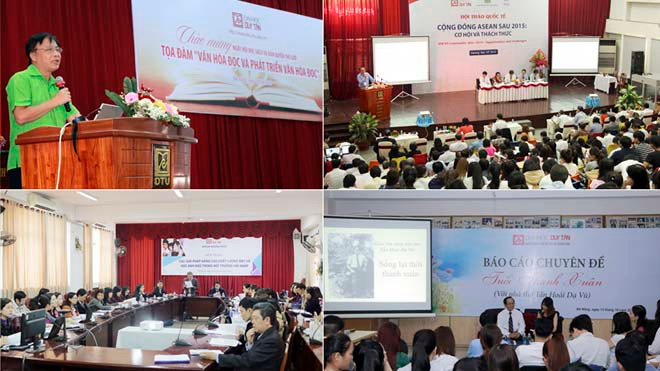 Khối ngành Khoa học Xã hội & Nhân văn và Ngoại ngữ luôn tổ chức nhiều Hội thảo trong nước và quốc tế tại ĐH Duy Tân