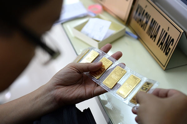 Giá vàng tiếp tục giảm sâu. Ảnh minh họa