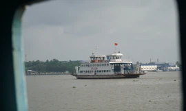 Phà tạm Rạch Miễu ngừng hoạt động từ ngày 20/8.