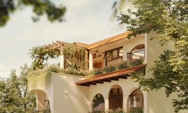 Nhà 450m2 có khu vực thiền cho gia chủ