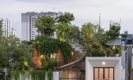 'Biến' sân thượng thành công viên tư gia