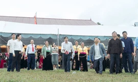 Ngày hội Đại đoàn kết đậm đà bản sắc văn hoá ở xã có đỉnh đèo Ô Qúy Hồ