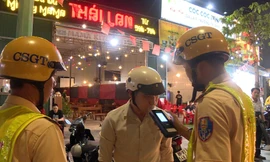 Cảnh sát Giao thông Lâm Đồng ra quân tổng kiểm soát hoạt động kinh doanh vận tải.