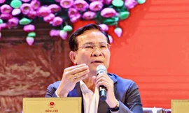 Ông Hồ Văn Mười - Chủ tịch UBND tỉnh Lâm Đồng, phát biểu.