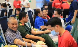 Ngày hội hiến máu ở Tuyên Quang