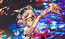 Tôn vinh nghệ thuật múa rối nước Việt Nam tại Miss Grand International