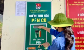 Gom pin cũ đổi lấy cây: Từ việc nhỏ bé dần thành thói quen