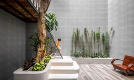 Biệt thự 117m2 thiết kế thông minh ưu tiên không gian cho trẻ nhỏ