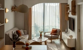 Cải tạo căn hộ 87m² với chi phí 380 triệu đồng