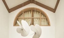 Căn hộ được lấy cảm hứng từ thanh sắc lá sen