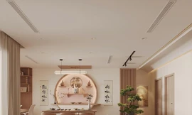 Vợ chồng trẻ cải tạo căn hộ 130m2 với chi phí 600 triệu đồng