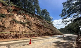 Đèo Prenn tạm cấm lưu thông từ trưa nay