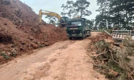 Chưa thể thông qua đèo D'Ran trong hôm nay