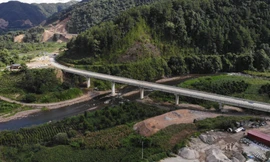 Hình ảnh tuyến đường 6.000 tỷ kết nối các tỉnh miền núi phía Bắc