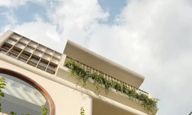 Căn nhà 75m2 trắng tinh khôi ngập tràn cây xanh sau 2 năm sử dụng