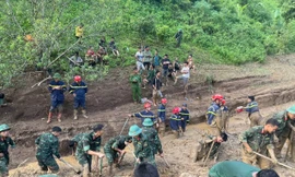 Tìm thấy 5 thi thể bị lũ cuốn trôi ở Điện Biên