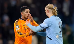 Real tái đấu Man City.