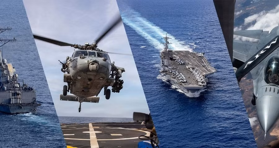 Mỹ huy động máy bay, tàu chiến và 15.000 binh sĩ tham gia 'Dự án tự do' ở eo biển Hormuz