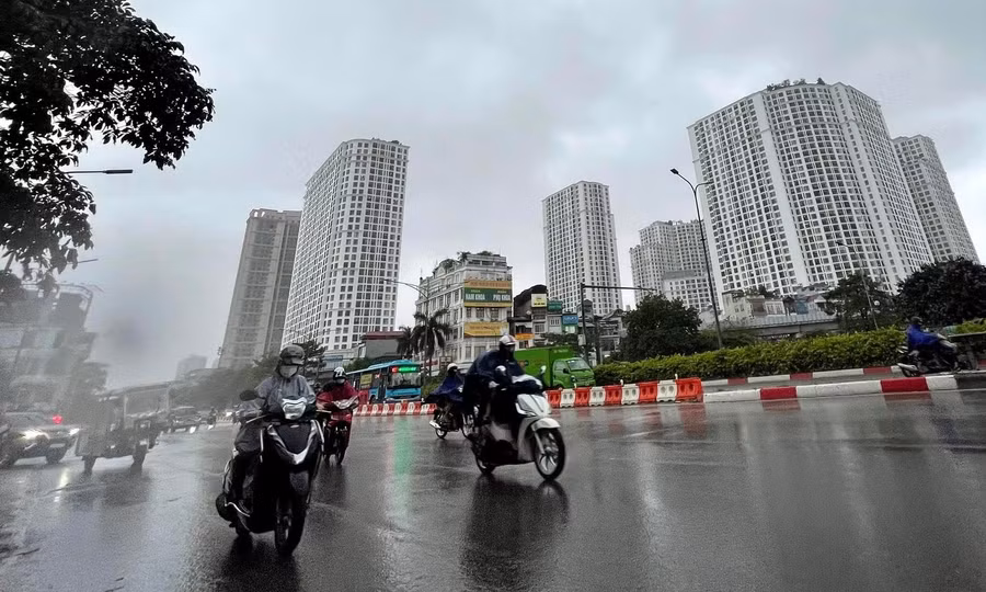 Miền Bắc đón mưa dông dài ngày