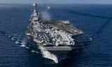 Mỹ thông báo tàu sân bay USS Gerald R. Ford đã tới Caribe